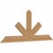 Ekena Millwork Saratoga Timber Gable Bracket, Western Red Cedar, 72"W x 30"H x 1 1/2"D x 5 1/2"F, 10/12 Pitch GBW072X30X0206SAR00SWR - alternate 5